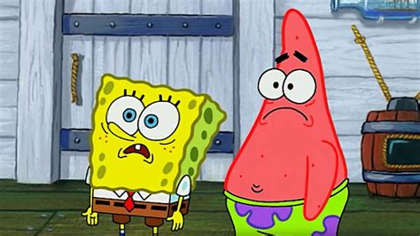 Download SpongeBob SquarePants And Patrick Scared Picture | Wallpapers.com