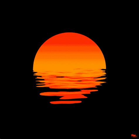 vibes: Photo | Sunset gif, Beautiful gif, Animation