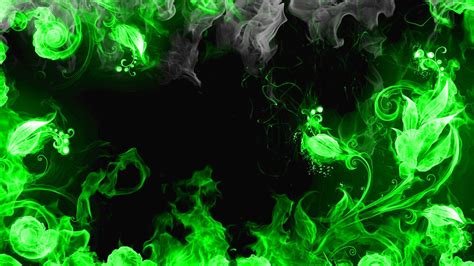 Green Flames Wallpapers - Top Free Green Flames Backgrounds ...