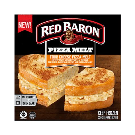 Red Baron Four Cheese Pizza Melt | Pizza Rolls & Pockets | Martin's ...