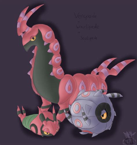 Venipede Family by Latiar027 on DeviantArt