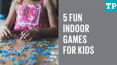 Indoor Games Chart For Kids