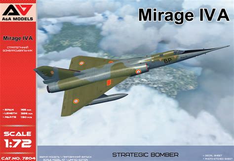 Mirage IV A Strategic bomber - ModelSvit official web-shop