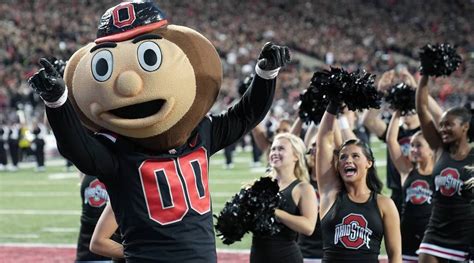 Ohio State Mascot Gets Rocked During Game vs. Wisconsin (Video)