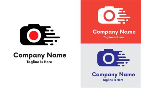 Premium Vector | Photography studio logo design