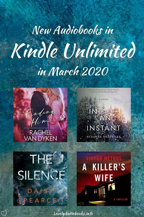 New Free Audiobooks in Kindle Unlimited - March 2020 in 2020 | Kindle unlimited, Audiobooks ...