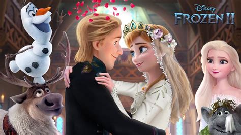 Frozen 2: Anna and Kristoff get married! Queen Anna and King Kristoff ️🦌 Frozen 2 | Alice Edit ...