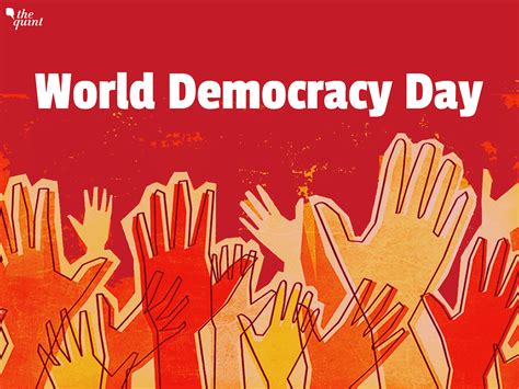 International Day of Democracy 2021: History, Significance, Quotes and why is it celebrated on ...