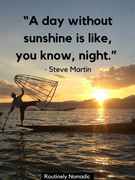 100 Sunshine Quotes to Brighten Your Day | Routinely Nomadic