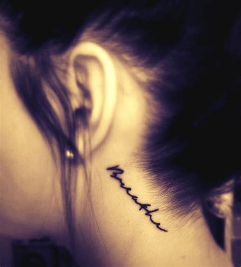 The 25+ best Breathe tattoos ideas on Pinterest | Beautiful symbols ...