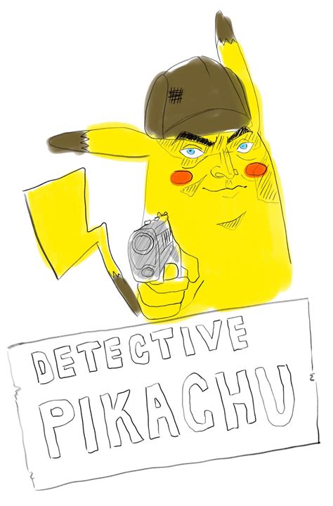 Detective Pikachu fan art, drawn from memory, by the Polygon staff ...