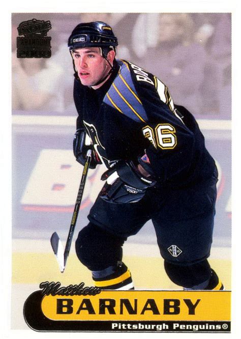 Matthew Barnaby - Player's cards since 1999 - 2001 | penguins-hockey-cards.com