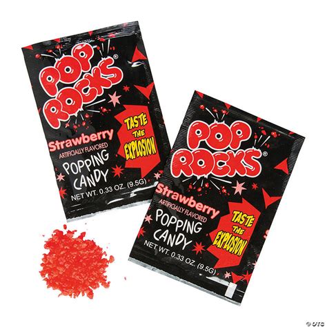 Pop Rocks® Strawberry Hard Candy | Oriental Trading