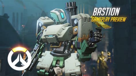 Overwatch - Bastion Gameplay Preview - MentalMars