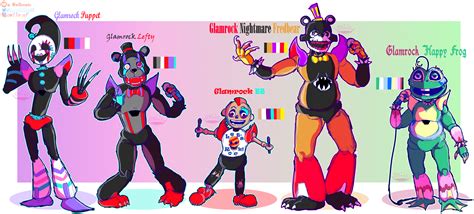 More glamrock animatronics! Part 2 : r/fivenightsatfreddys