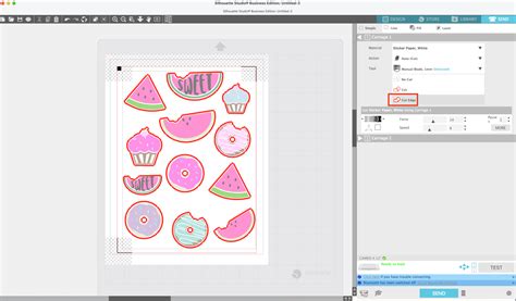 Print and Cut Silhouette CAMEO 4: Beginner Sticker Tutorial (Free ...