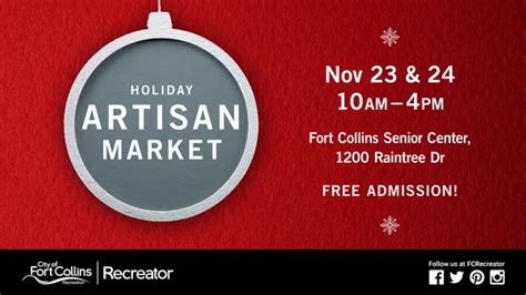 Holiday Artisan Market at the Fort Collins Senior Center