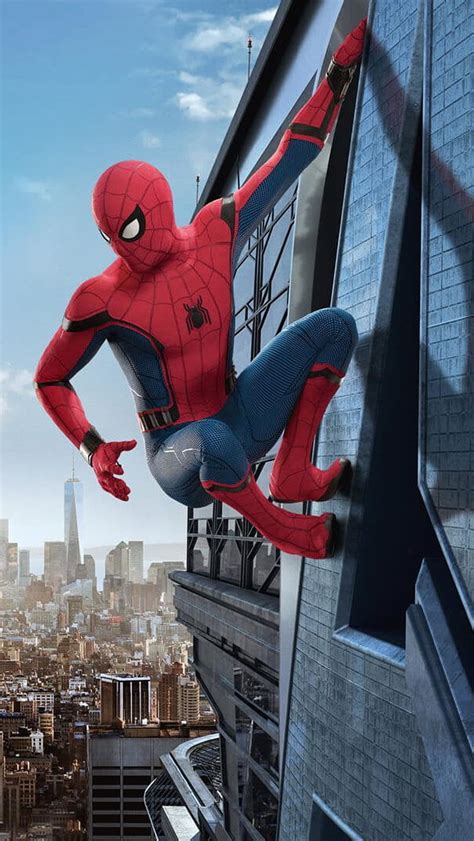 Spider man Homecoming, spider man, marvel, building, sky, new york city ...