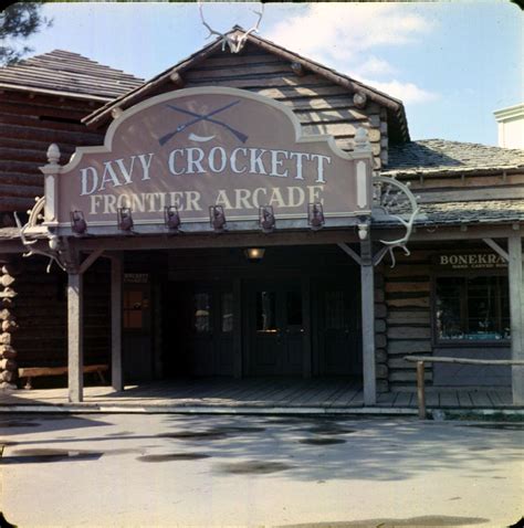 stuff from the park: Davy Crockett Frontier Arcade