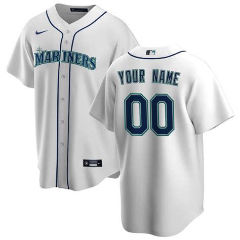 All Players Seattle Mariners 2021/22 Home Custom Jersey