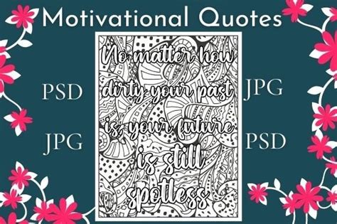 26 Motivational Quotes Coloring Pages Graphic by Milki Design · Creative Fabrica