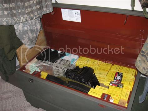 Ammo storage options