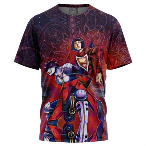 Bruno Bucciarati Zipper Man Jojo's Bizarre Adventure T-Shirt - JJBA Store