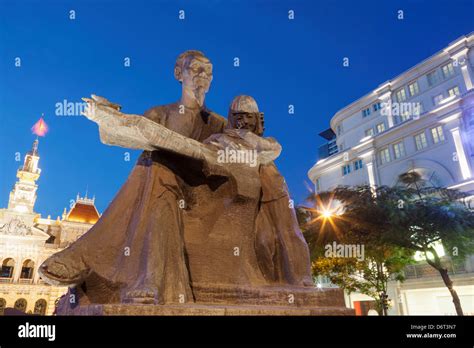 Vietnam, Ho Chi Minh City, Ho Chi Minh Statue Stock Photo - Alamy