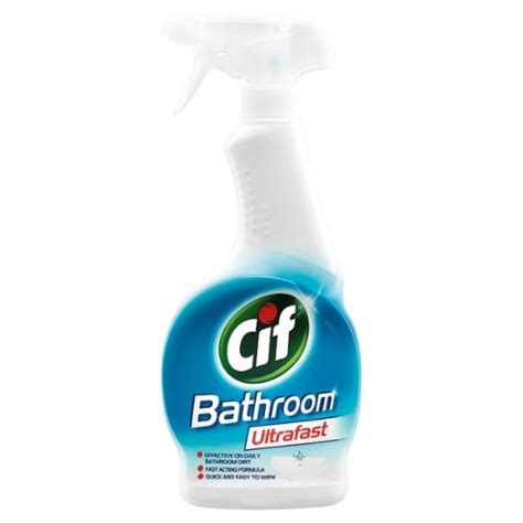 Cif Ultra Fast Bathroom Cleaning Spray 450ml : Amazon.in: Health ...