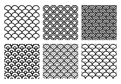 Fish Scale Pattern Vector | Fish scale pattern, Fish scale tattoo, Fish scales