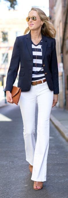 calça branca | Fashion pants, Nautical outfits, How to wear denim jacket