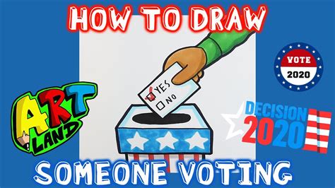 How to Draw SOMEONE VOTING!!! - YouTube