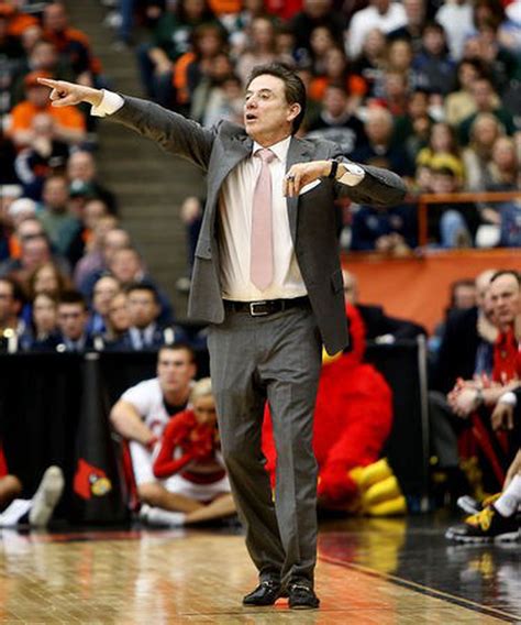 Louisville coach Rick Pitino: 'We thought we had it ... credit their ...