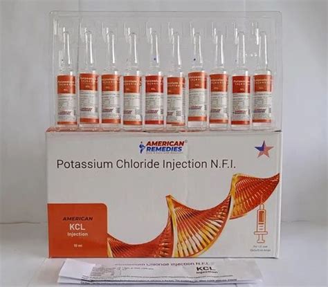 Potassium Chloride Injection at best price in Mumbai by NTL Pharma | ID ...