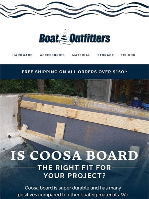 Boat Outfitters: Coosa board for your boat | Milled