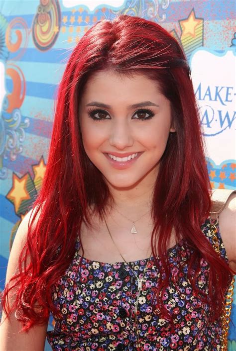 ariana grande red hair color photo - Tomsk Style | Ariana grande red hair, Ariana grande hair ...