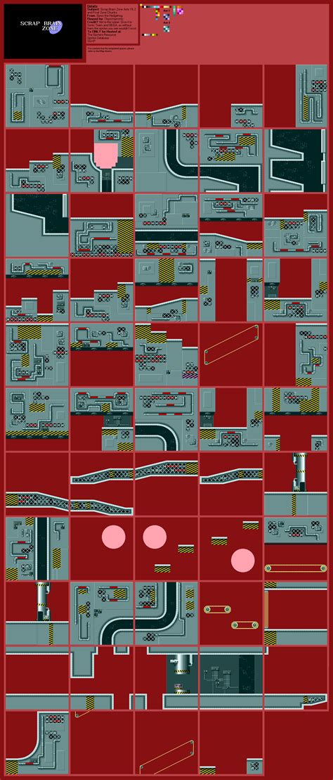 The Spriters Resource - Full Sheet View - Sonic the Hedgehog - Scrap ...