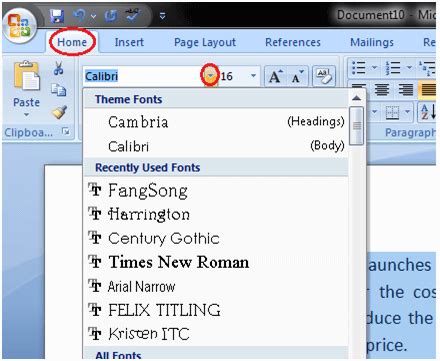 How to edit in word with different fonts - eslalapa