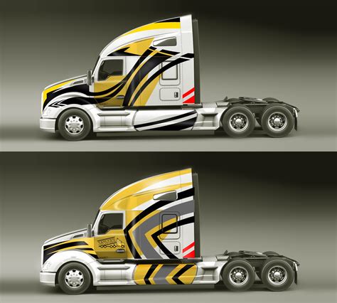 semi truck wrap ideas - Blake Mckinley