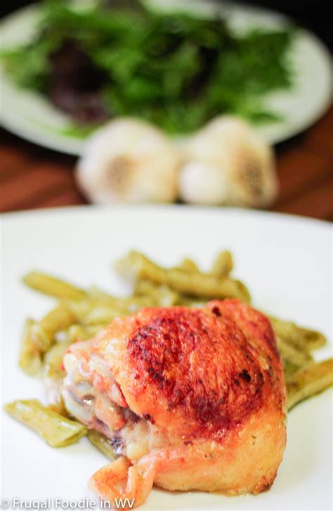 Crispy Chicken Thighs with Pasta and Pesto | Foodie in WV