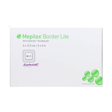 Mepilex Border Lite 2in X 5in 5ct 281100 | ADW Diabetes