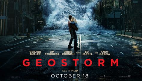 First Geostorm Poster Crashes in with Terrifying Tsunami - The Fanboy SEO