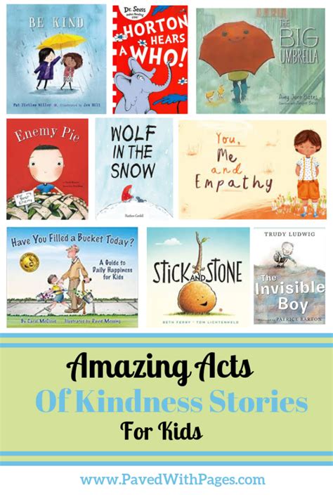 Acts of Kindness Stories For Kids | Stories for kids, Random acts of kindness, Children’s books