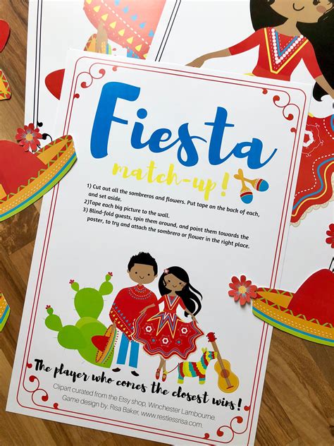 Mexican Fiesta Party Game | Etsy