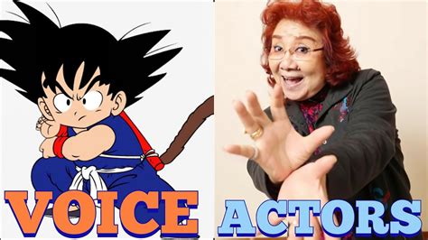 Son Goku Voice Actors In Anime Roles Masako Nozawa Dragon Ball | Sexiz Pix