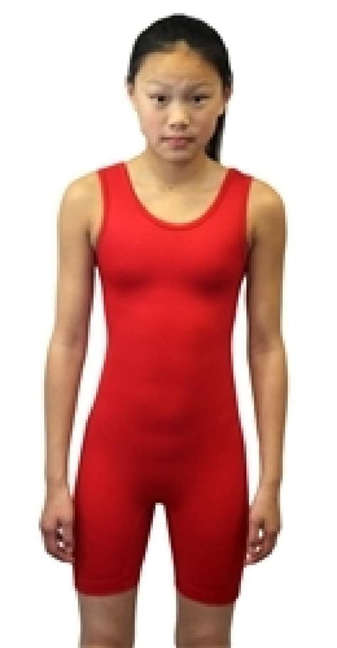 Adoretex Women's Solid Modified Wrestling Singlet Unitard Swimsuit (WMS01) - Red-XS - Walmart.com