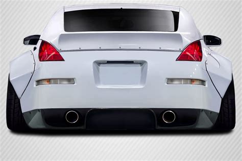 Carbon Fiber Rear Lip-Add On Body Kit for 2004 Nissan 350Z 0 - 2003 ...