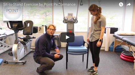 Video: Sit-to-Stand Exercise for Seniors | Point Performance