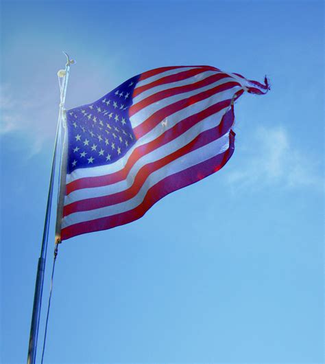 American Flag Vertical High Resolution