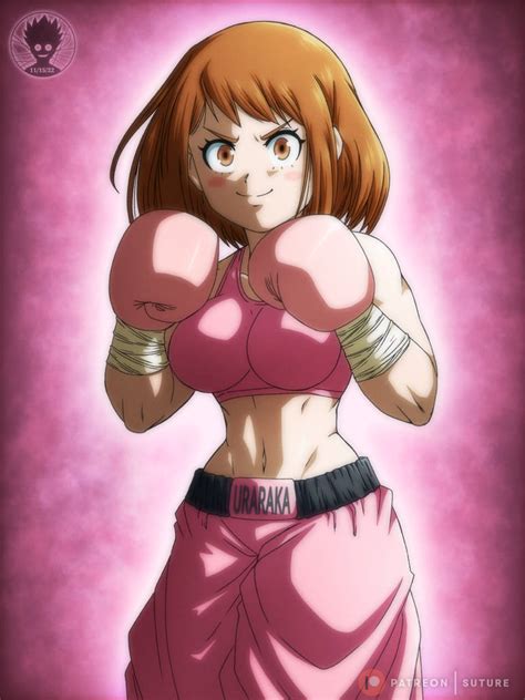 Ochako Uraraka (Boxing) by ANIMEFREAK93867 on DeviantArt